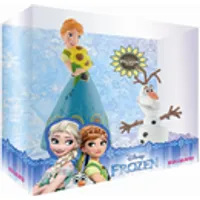 la reine des neiges une fête givrée pack 2 figurines anna & olaf