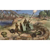 figurines historiques 2ã¨me guerre mondiale : canon bofors 40mm