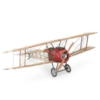 maquette avion en bois et mã©tal : sopwith camel 1918