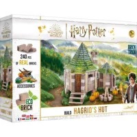 puzzle 3d - brick trick : harry potter : la cabane de hagrid