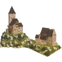 maquette en cã©ramique : diorama : grand et petit refuges