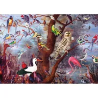 puzzle 2000 piã¨ces : oiseaux fascinants