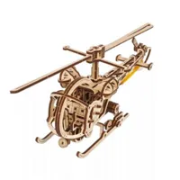 maquette en bois : mini helicoptere