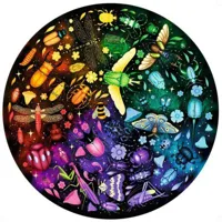 puzzle rond 500 piã¨ces : insectes (circle of colors)