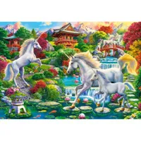puzzle 1500 piã¨ces : jardin des licornes
