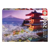 puzzle 2000 piã¨ces : mont fuji, japon