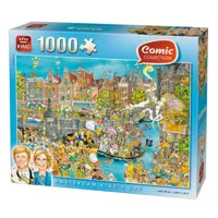 puzzle 1000 piã¨ces : jour du roi ã  amsterdam
