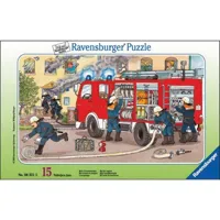 puzzle 15 piã¨ces - les pompiers