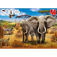 puzzle 500 piã¨ces : savane africaine