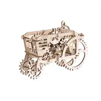 maquette en bois : tracteur, modã¨le mã©canique