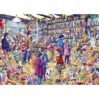 puzzle 1000 piã¨ces : vieux magasin de bonbons
