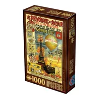 puzzle 1000 piã¨ces : vintage posters : grandes fãªtes