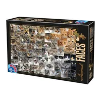 puzzle 1000 piã¨ces : animal faces : chat