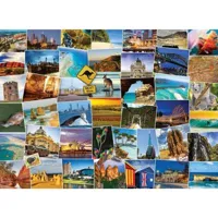 puzzle 1000 piã¨ces : globe-trotteur :  australie
