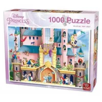 puzzle 1000 piã¨ces : disney : le chã¢teau magique