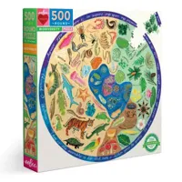puzzle rond 500 piã¨ces : biodiversitã©