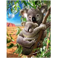puzzle 500 pieces : koala et son petit