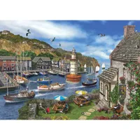 puzzle 2000 piã¨ces : le port du village
