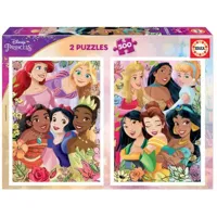 puzzle 2 x 500 piã¨ces : princesses disney
