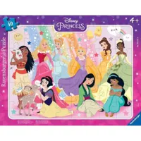 puzzle cadre 40 piã¨ces : princesses disney : nous sommes les princesses
