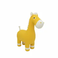 crochetts jouet peluche crochetts amigurumis maxi jaune cheval 94 x 90 x 33 cm