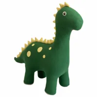 crochetts jouet peluche crochetts amigurumis maxi vert dinosaure 78 x 103 x 29 cm