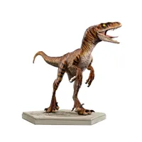 iron studios jurassic park: lost world -velociraptor figurine 1/10