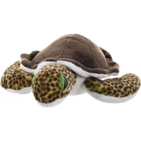 wild republic peluche tortue de mer cuddlekins de 30 cm vert