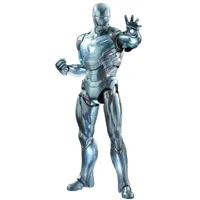 hot toys avengers: endgame diecast action 1/6 iron man mark lxxxv holographic version 2022 toy fair exclusive 33 cm figure bleu